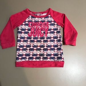 ❤️JUICY COUTURE Cute Girl’s Sweater Size 2T